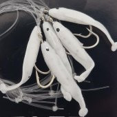 EFFE Raglu Bait Worm 3cm Kurt Çapari Beyaz HG3405 - 1