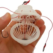 TEKNO DOĞA Plastik Kafes Yemlik Hazır Olta Takımı Çok İğneli - 2