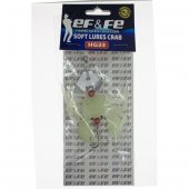 EFFE 7cm 9g Silikon Yengeçli Olta Kaşığı Glow Fosforlu Kaşık - 2