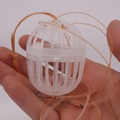 EFFE 6 İğneli 3ad Plastik Hazır Kafes Yemlik HG3510 - 2