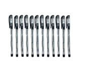 Mynote Pro 0.7 mm Jel İğne Uçlu Tükenmez Kalem Siyah 12'Li - 2