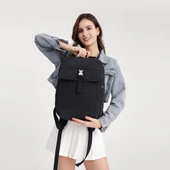 Smart Bags Kadın Sırt Çantası Büyük Boy Krinkıl Kumaş 3183 - 5