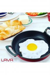 Lava Yuvarlak Kulplu Tava 24 Cm Kırmızı LV Y TV 24 SHNR - 3