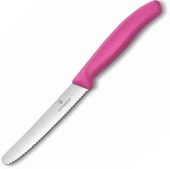 Victorinox Domates Bıçağı 11cm Testere Ağızlı Pembe - 1
