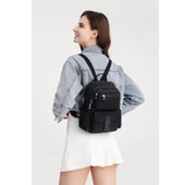 Smart Bags Kadın Sırt Çantası Küçük Boy Krinkıl Kumaş 3168 - 12