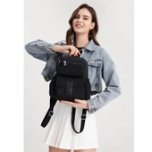 Smart Bags Kadın Sırt Çantası Küçük Boy Krinkıl Kumaş 3168 - 6