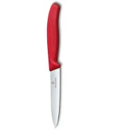 Victorinox Soyma Bıçağı 10cm Sivri Ağızlı Kırmızı - 1