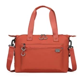 Smart Bags Ekstra Hafif Kumaş Kadın Omuz Çantası 3139 - 1