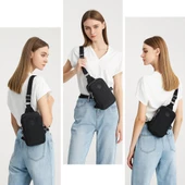 Smart Bags Bodybag Unisex Postacı Çantası Krinkıl Kumaş 3105 - 4