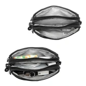 Smart Bags Mini Boy Postacı Çantası ve Cüzdanı Krinkıl Kumaş 1112 thumbnail 11