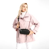 Smart Bags Mini Boy Postacı Çantası ve Cüzdanı Krinkıl Kumaş 1112 thumbnail 10