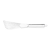 İnoks Eğri Krep Spatulası Krep Omlet Çevirici - 2