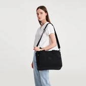 Smart Bags Omuz Askılı Kadın Çantası Krinkıl Kumaş 3110 - 10