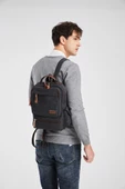 C-Active Kanvas Kumaş Orta Boy Sırt Çantası 1261 - 12