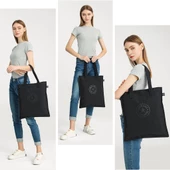 Smart Bags Büyük Boy Omuz Kadın Çantası Krinkıl Kumaş 3076 - 4
