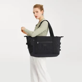 Smart Bags Dev Boy Kadın Çantası Krinkıl Kumaş 3082 - 12