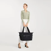 Smart Bags Dev Boy Kadın Çantası Krinkıl Kumaş 3082 - 7