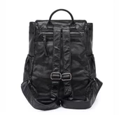 Yıkama Deri Orta Boy Kadın Sırt Çantası 21-K Barcelona 1608 - 10