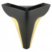 Mobilya Kanepe Yatak Sehpa TV Ünitesi Baza Koltuk Ayağı Siyah Renk 15 cm Ayak - 2