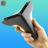 Mobilya Kanepe Yatak Sehpa TV Ünitesi Baza Koltuk Ayağı Siyah Renk 15 cm Ayak - 7