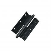 Alüminyum Cumbalı Kapı Menteşesi Sol 10 cm Siyah - 1