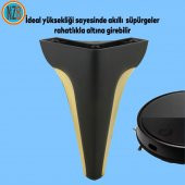 Mobilya Kanepe Yatak Sehpa TV Ünitesi Baza Koltuk Ayağı Siyah Renk 20 cm Ayak thumbnail 4