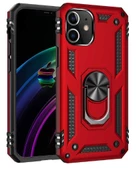 Apple iphone 12 Uyumlu Tank Kılıf Yüzüklü Mıknatıslı Standlı thumbnail 2