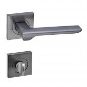 Arpat Sofia Kare Rozetli Wc Kapı Kolu Effect Füme ( Özel Renk ) - 1