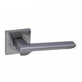 Arpat Sofia Kare Rozetli Wc Kapı Kolu Effect Füme ( Özel Renk ) - 2