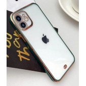 Apple iPhone 12 Pro Kamera Korumalı Lüx Lazer Kesim Şeffaf Kılıf - 2