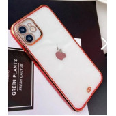 Apple iPhone 13 Pro Max Lazer Kenarlı Lüx Kamera Korumalı Şeffaf Kılıf - 4