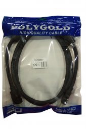Örgülü Hdmi Kablo - Polygold Örgülü Hdmi Kablosu 1,5 Metre - 1