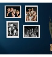 Yapışkanlı Sök Tak Beyaz 2'li Çerçeve 20x30cm (FOTOĞRAF BASKILI) - 1