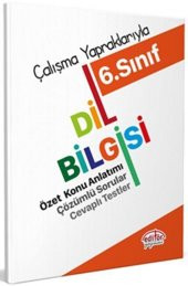 6. Sınıf Çalışma Yapraklarıyla Dil Bilgisi Editör Yayınları - 1