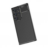 Samsung Galaxy S23 Ultra Kılıf Karbon Tasarım Negro Silikon Kapak - 5