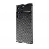 Samsung Galaxy S23 Ultra Kılıf Karbon Tasarım Negro Silikon Kapak - 7