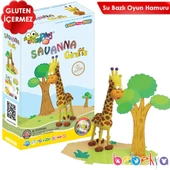 Jumping Clay Kendi Oyuncağını Kendin Yap Modelleme Oyun Hamuru Seti Zürafa - 1