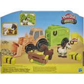 Play-Doh Çalışkan Traktör ve Römork - 3