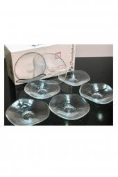Paşabahçe dantel 6 lı çay tabağı - çay bardağı altı 54631 - 1