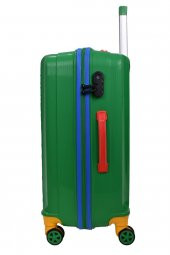 United Colors Of Benetton Büyük Boy Kırılmaz Valiz Polipropilen Yeşil BNT300 - 2