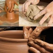 Hayal Sepeti Seramik Kil Hamuru Doğal beyaz 1000 gr. - 4