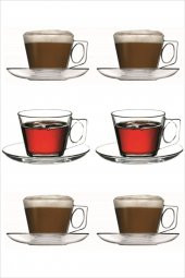 Paşabahçe vela espresso kahve fincanı takımı 12 parça 80 cc. - 1
