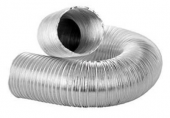 Aspiratör Borusu 3 Metre Telli Kopmayan Davlumbaz Baca Flexible 127 mm - 1