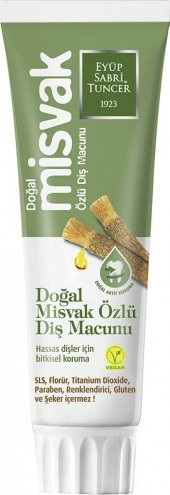 Eyüp Sabri Tuncer Doğal Misvak Özlü 75 ml Diş Macunu X 6 Adet - 2