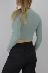 U Yaka Kaşkorse Bluz Mint - 138.950 - 3