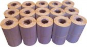PİA Etiket 80 x 100 mm 15.000 Adet Termal Barkod Etiketi 500 lü Sarım 30 Rulo - 1