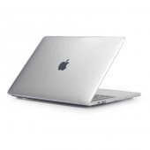 KNY Apple Macbook Air 13.6 İnç 2022 M2 A2681 İçin Msoft Kristal Ön Arka Koruyucu Kapak Şeffaf - 1