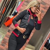 Bayan Kapşonlu Kot Ceket 545147 - 1