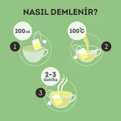 Lipton Yeşil Çay Sade Bitki Çayı 2li Paket - 5