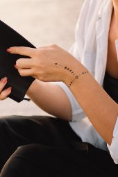 Şekil Geçici Dövme,Geçici Tattoo ,Vücut Dövme,Kol Bilek Dövme,Boyun Dövme,Sırt Dövme - 1
